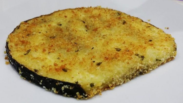 Aubergines Panées Au Four