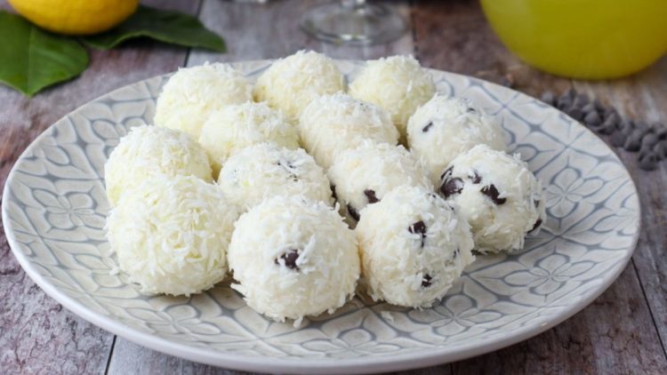 boules à la noix de coco sans cuisson  