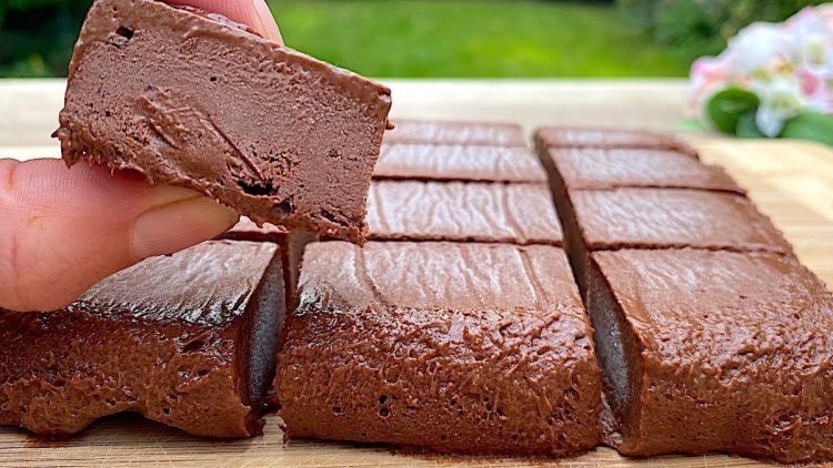 fudge au chocolat sans cuisson