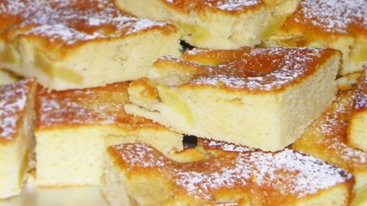 Gâteau humide au yaourt et pommes