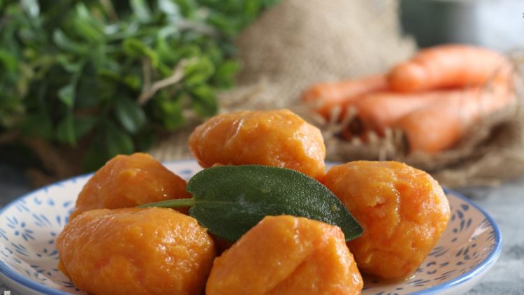 gnocchi de carottes farcis