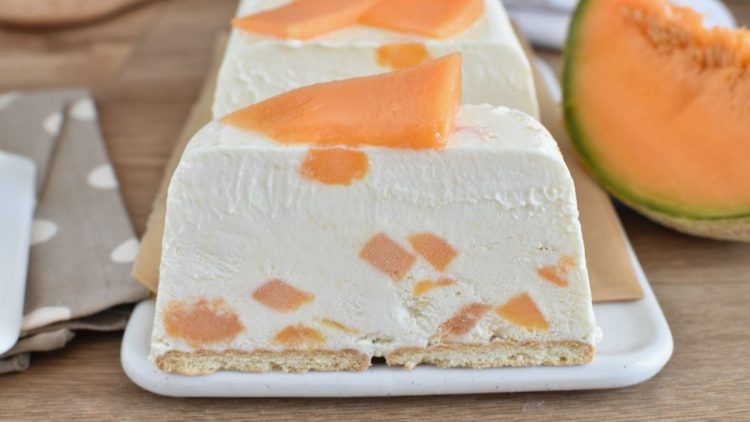 Semifreddo au melon et au citron