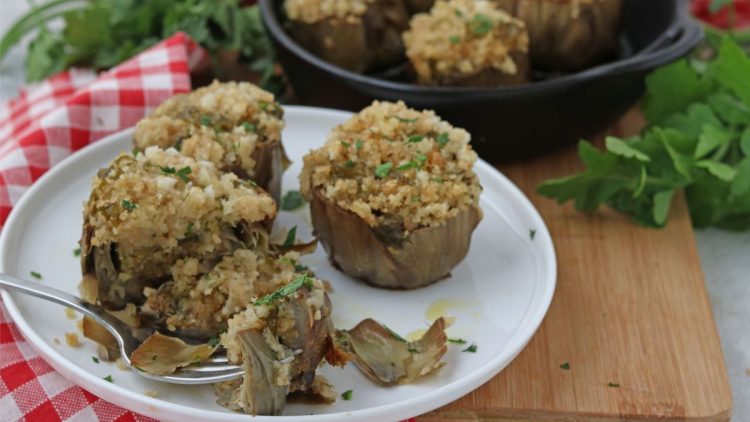 artichauts farcis à l’italienne