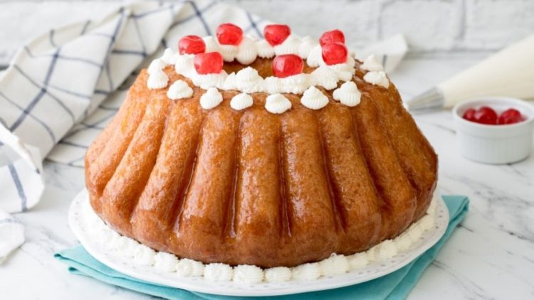 Baba au rhum Cyril Lignac