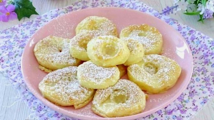 Beignets aux pommes au four de mamie