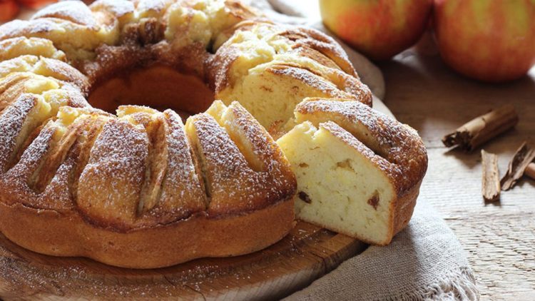 couronne aux pommes