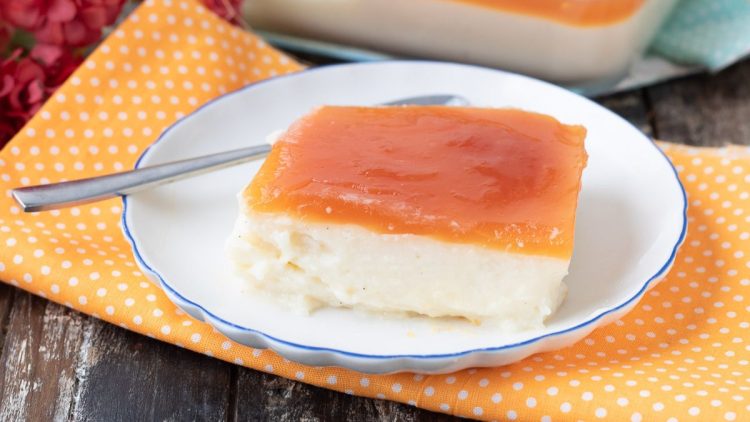 dessert au caramel