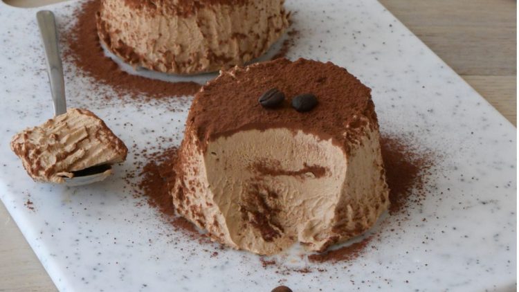 mini dessert semifreddo au café
