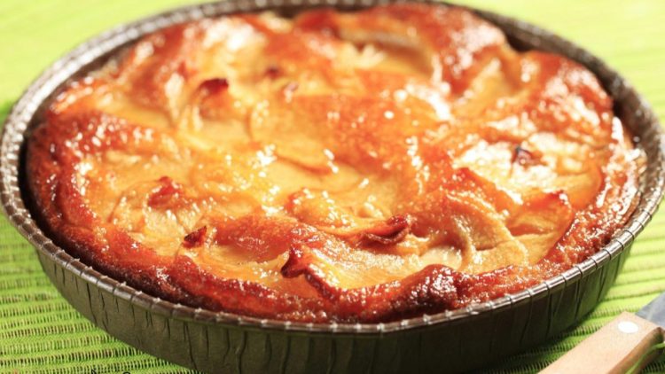 petits flans aux pommes