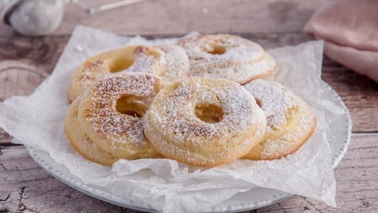 beignets aux pommes au four légers