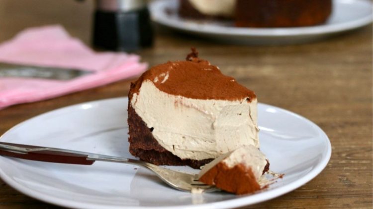 Cheesecake crémeux au café sans cuisson