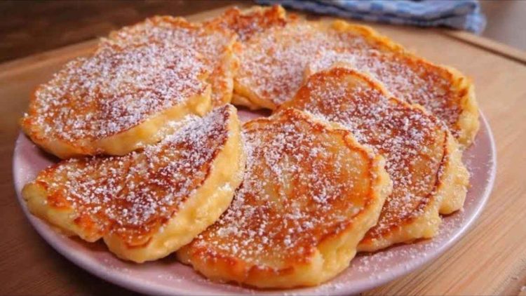 Crêpes moelleuses aux Pommes