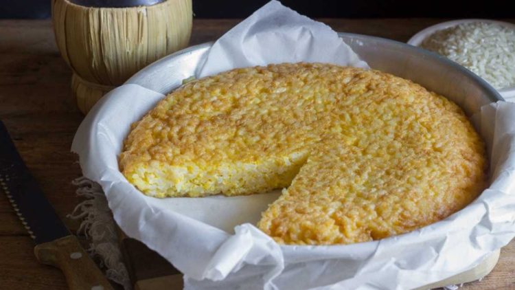 Frittata de riz au four