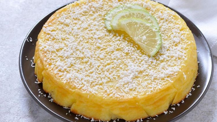Gâteau à la noix de coco et citron