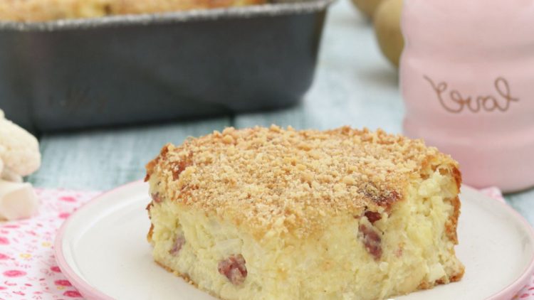 gâteau de pommes de terre et chou-fleur