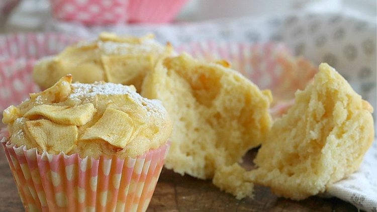 muffins aux pommes sans beurre