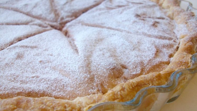 Tarte feuilletée à l'amande