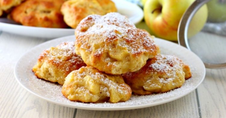 Biscuits aux pommes moelleux et léger