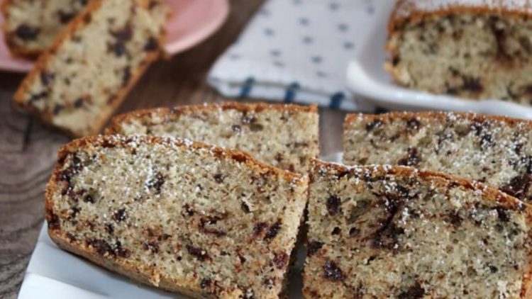 cake aux pépites de chocolat