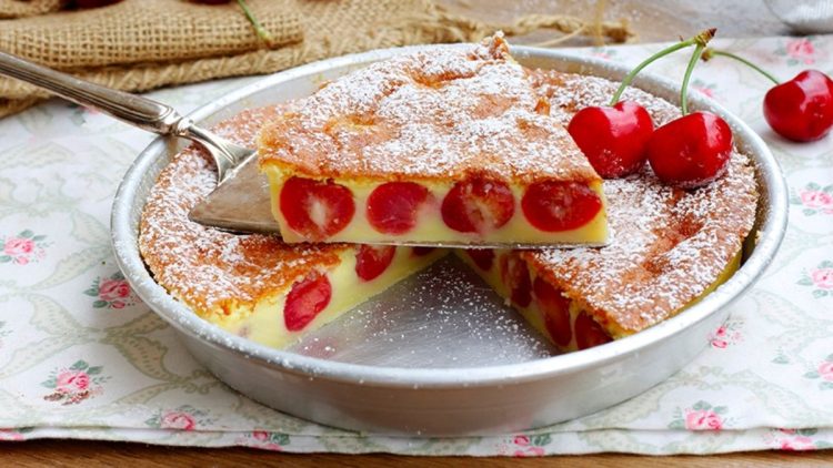Clafoutis aux cerises Cyril Lignac