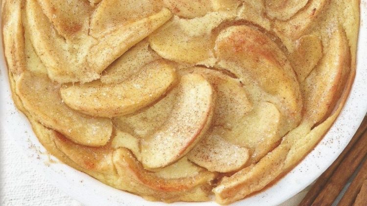 Flan fondant aux pommes