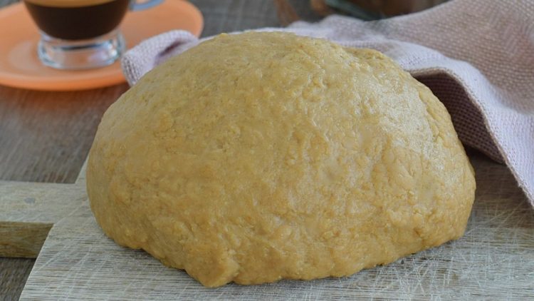 Pâte brisée au café