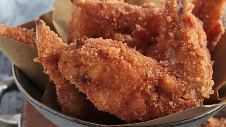 ailes de poulet frites