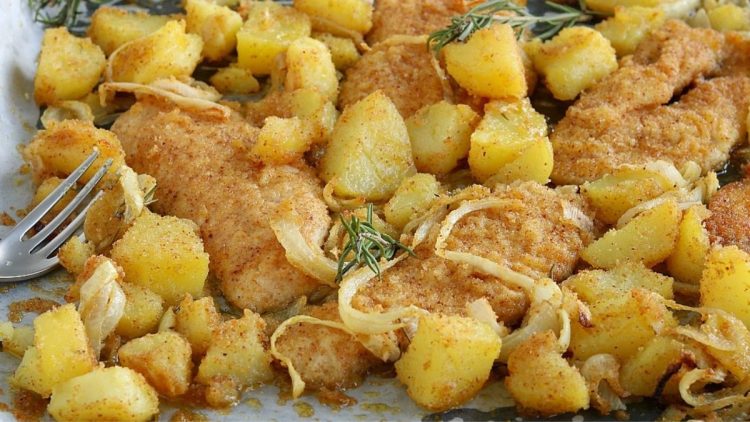 Blancs de poulet au four