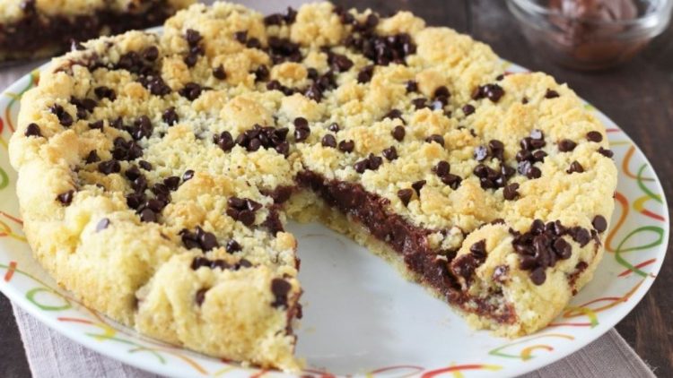Gâteau émietté au Nutella