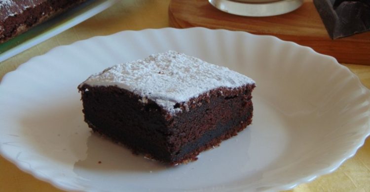 Gâteau sans œuf au chocolat