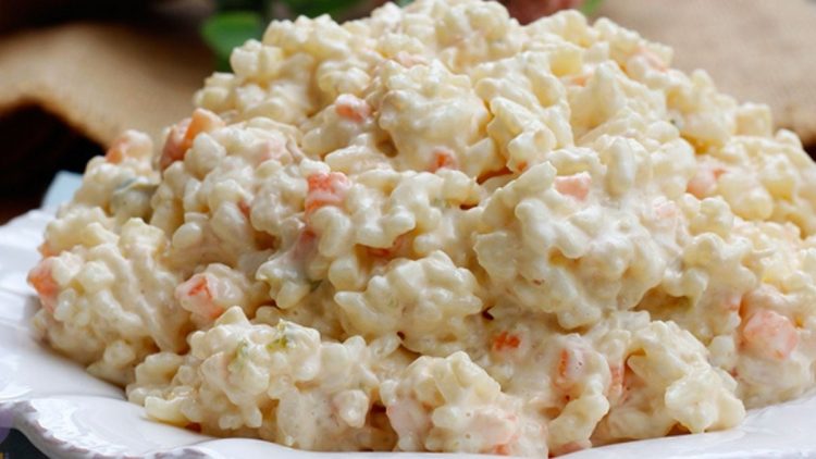 salade de riz russe rapide
