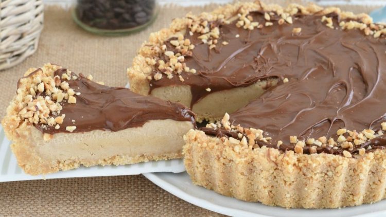 Tarte froide au café espresso et nutella