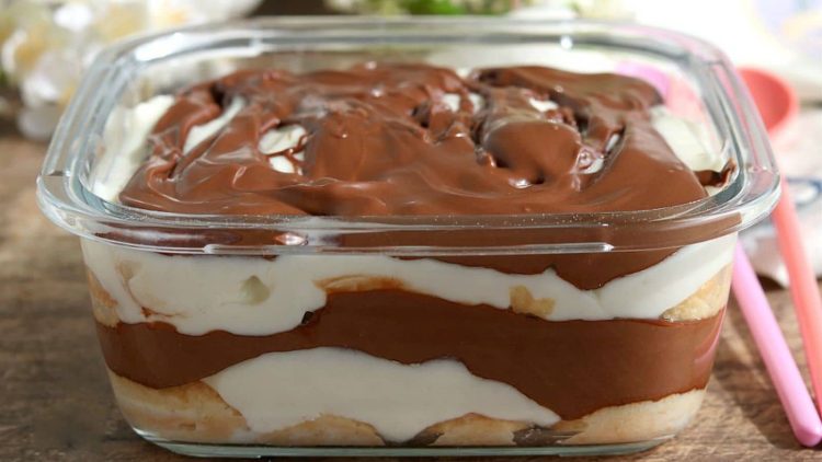 Tiramisu Nutella sans œufs