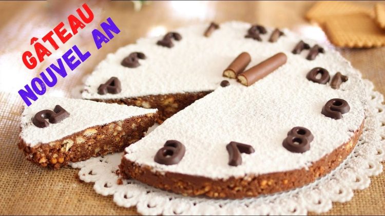 Gâteau de salami au chocolat du Nouvel An
