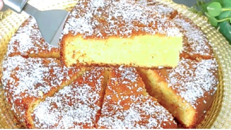 gâteau moelleux au yaourt parfumé à l’orange