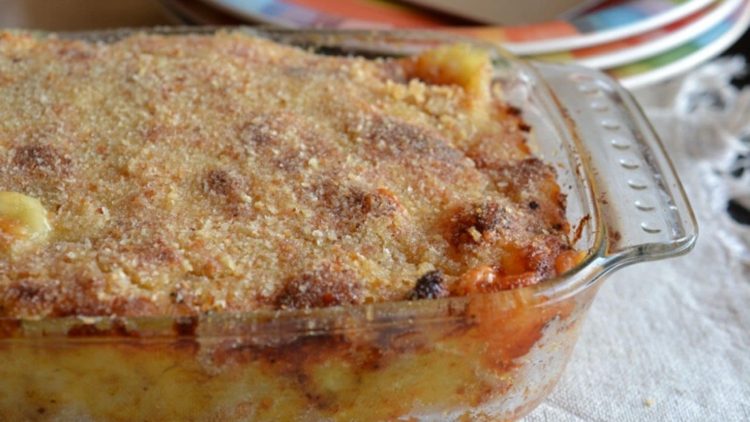 Gratin pommes de terre et aubergine