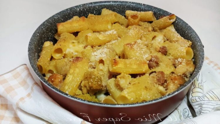 Pâtes gratinées aux brocolis