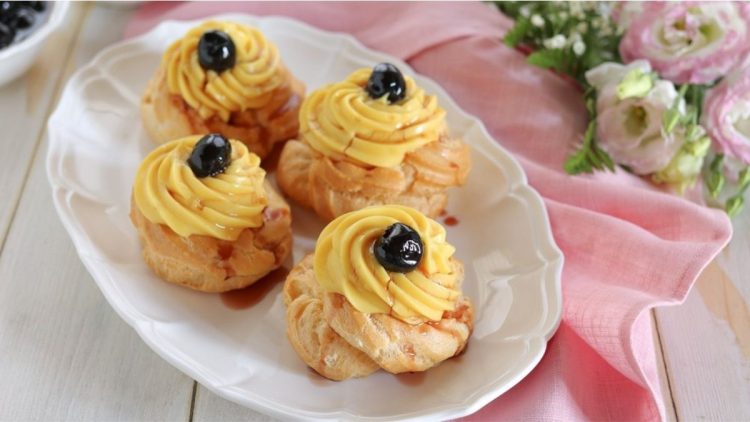 Petits choux de Saint-Joseph au four