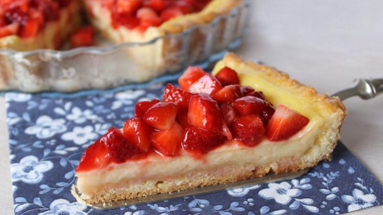 Tarte aux fraises