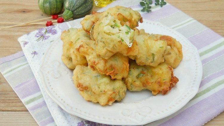 beignets de courgettes à la mozzarella