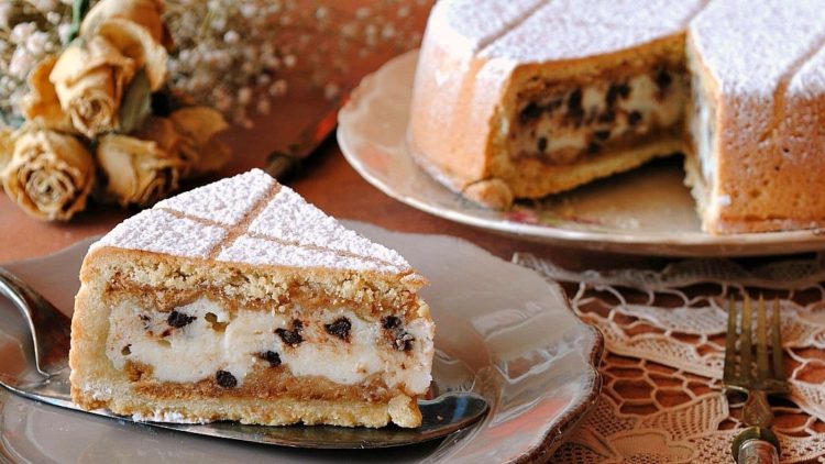 Cassata sicilienne au four