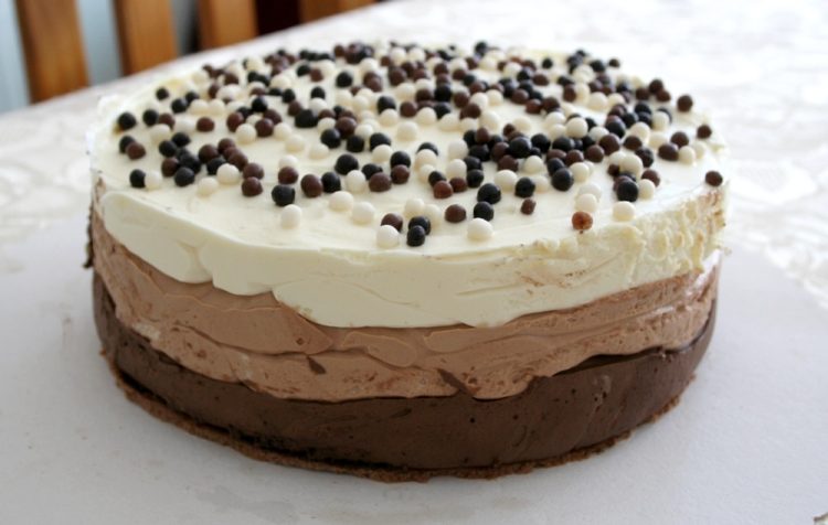 Entremet 3 Chocolats facile