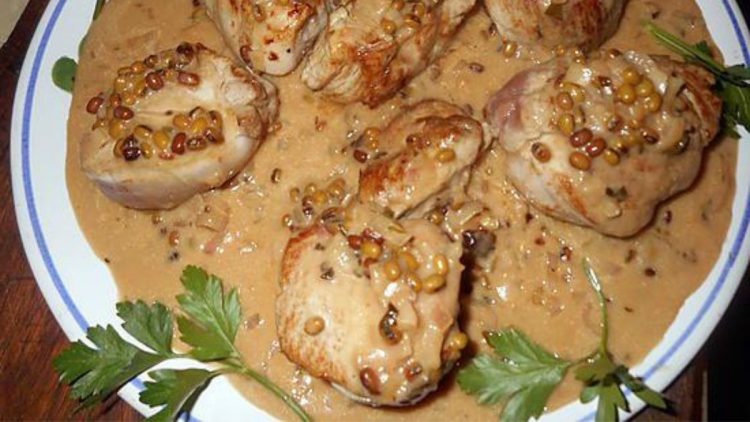 Filet Mignon à la Moutarde au Cookéo