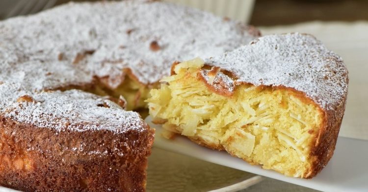 Gâteau à la noix de coco invisible sans farine