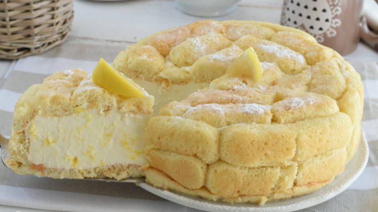 Gâteau au citron froid