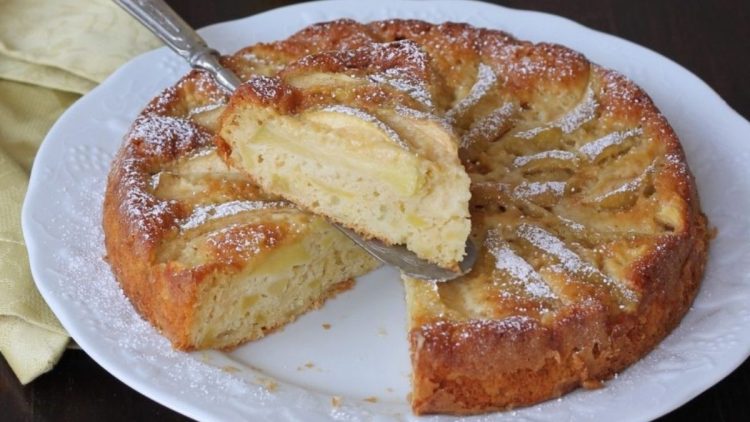 Gâteau aux pommes light