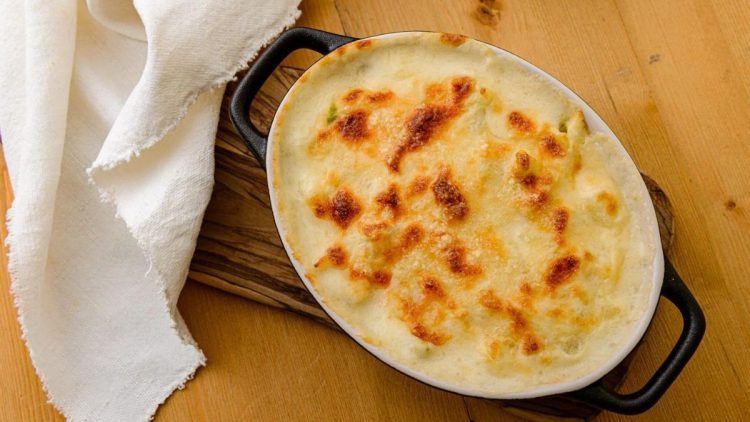 gratin de fenouil aux 3 fromages