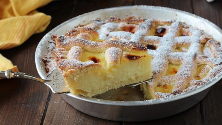 Tarte simple à la crème pâtissière de grand-mère