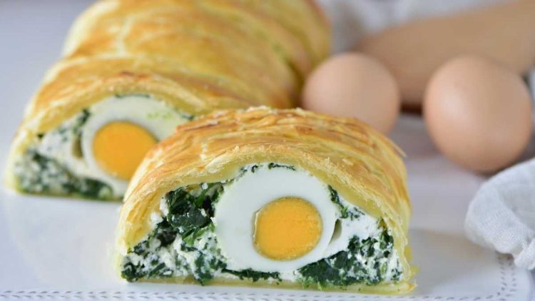 Tresse salée rustique de Pâques