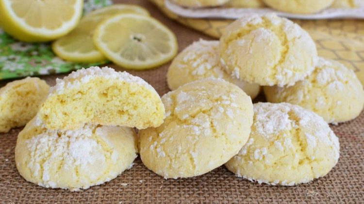 Biscuits moelleux au citron